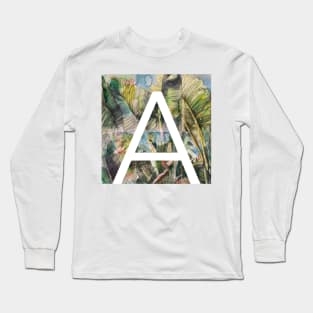 Alphabeth, letter A Long Sleeve T-Shirt